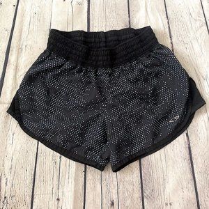 Champion • Black & Light Blue Polka-Dot Athletic Shorts 💙